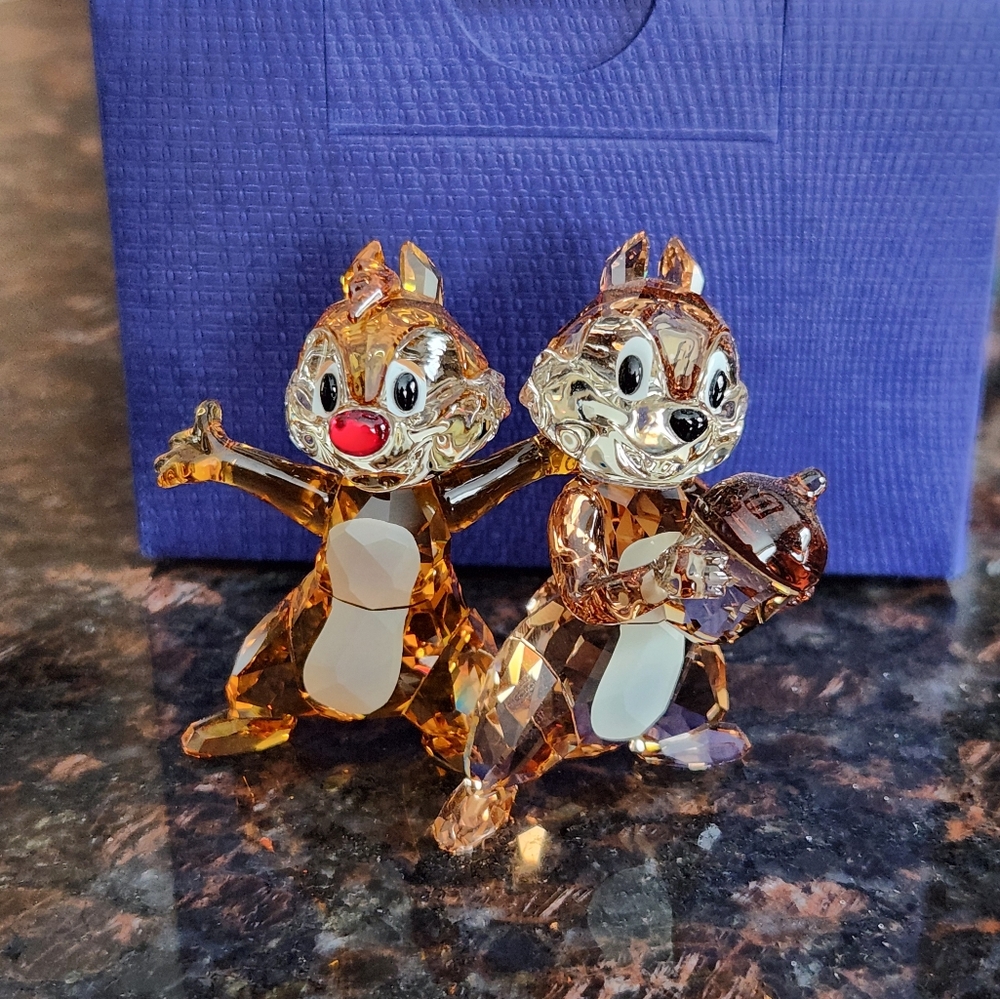 Swarovski Disney Chip 'n' Dale MIB #5302334